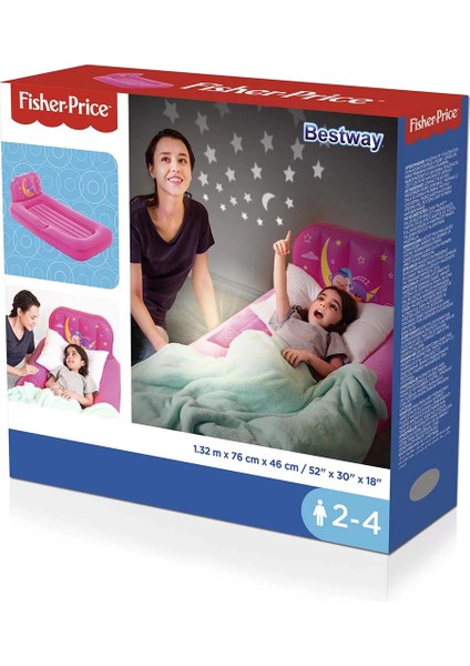 Fisher Price Mavi Çocuk Yatağı indirimleri