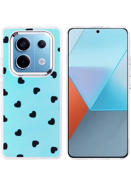 Redmi Note 14 Pro 4g Kılıf Airbag Tasarımlı Mryn Hadra Kapak - Kalp