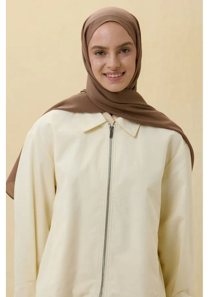 Paris Ipeği Açık Kahve Renk Pamuklu Şal indirimleri