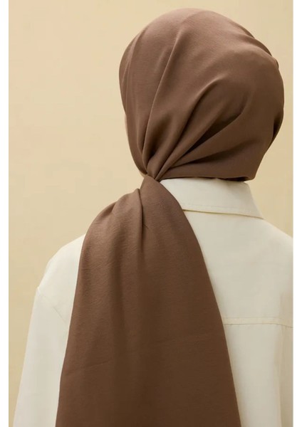 Paris Ipeği Açık Kahve Renk Pamuklu Şal