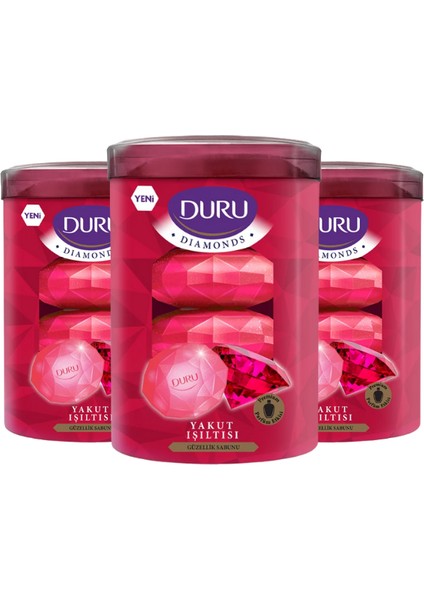 Diamonds Serisi Red 4x90 gr 3 Adet