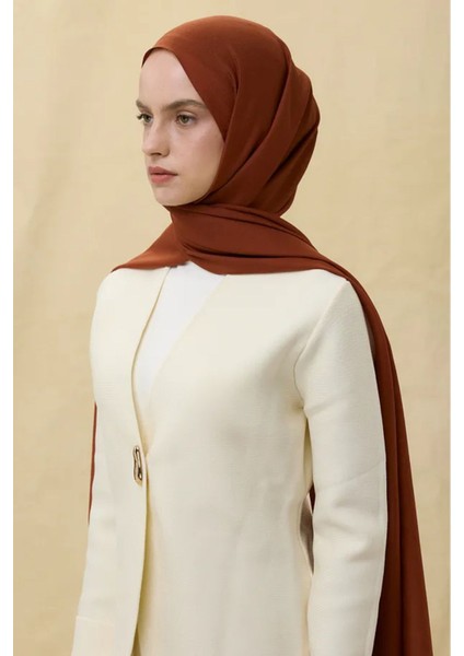 Paris Ipeği Kiremit Renk Pamuklu Şal fiyatları