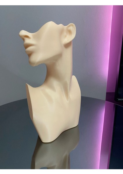 Bej Renk Şık Dekoratif Takı Mankeni, Takı Organizer ve Sergileme Standı fiyatları