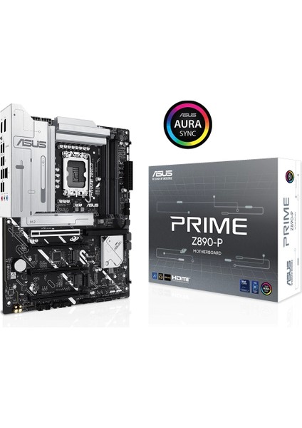 Prime Z890-P 7600mhz (OC) RGB M.2 1851p ATX Anakart