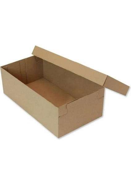20X36X12 cm Esmer Kapaklı Ayakkabı Kutusu 10 Adet fiyatları
