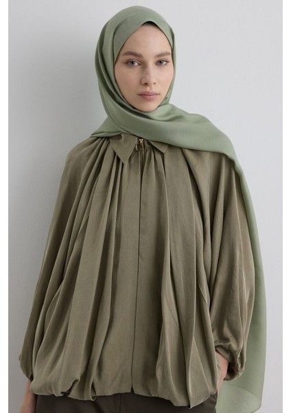 Paris Ipeği Mint Yeşil Renk Pamuklu Şal fırsatları