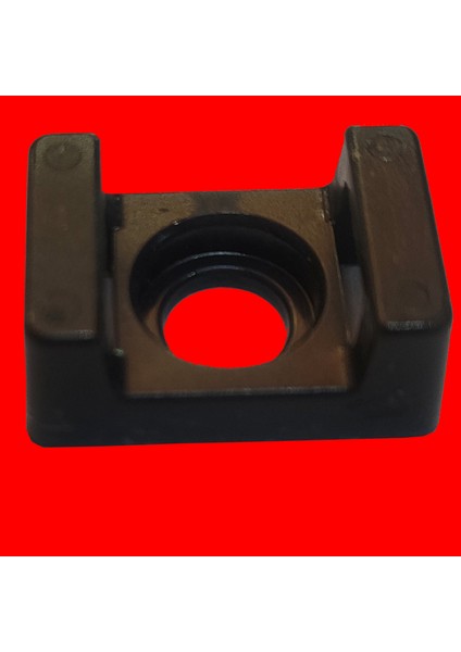 Vidalı Kroşe VK06 250 Adet Siyah (Vida Hariç)