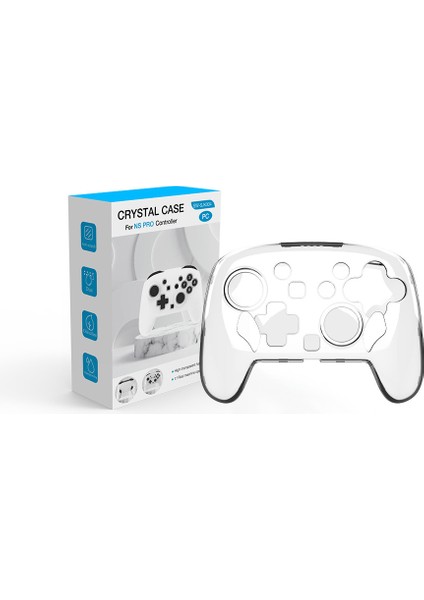 Switch2 Pro Handle Kristal Koruyucu Kılıf (Yurt Dışından)