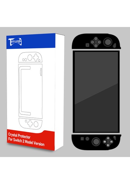 Yeni Nintendo Switch2 Silikon Koruyucu Kılıf Bölünmüş Düşmeye ve Çizilmeye Karşı Dayanıklı (Yurt Dışından)