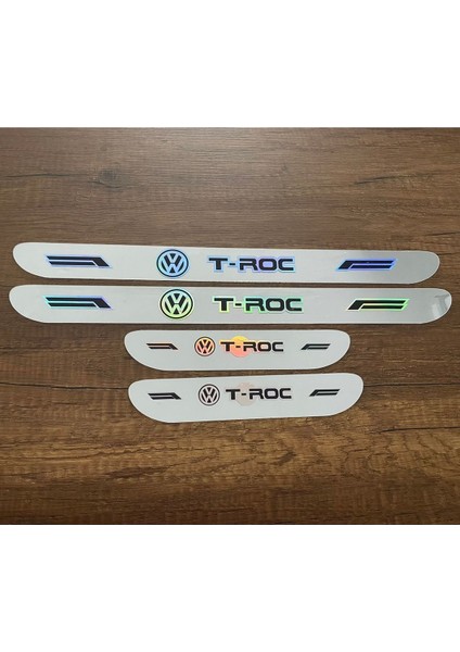 Oto Kapı Eşiği Aynalı Pileksi T Roc