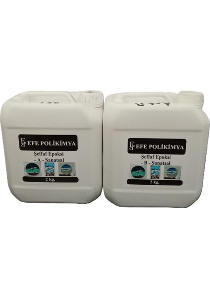 Epoksi Reçine Sanatsal 4kg