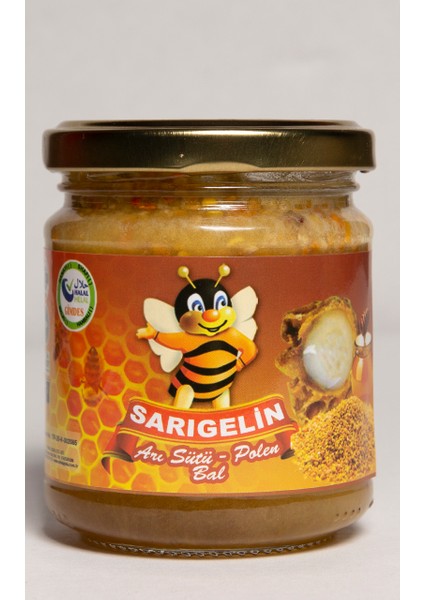 Ham Ballı Arı Sütlü Polen Macun