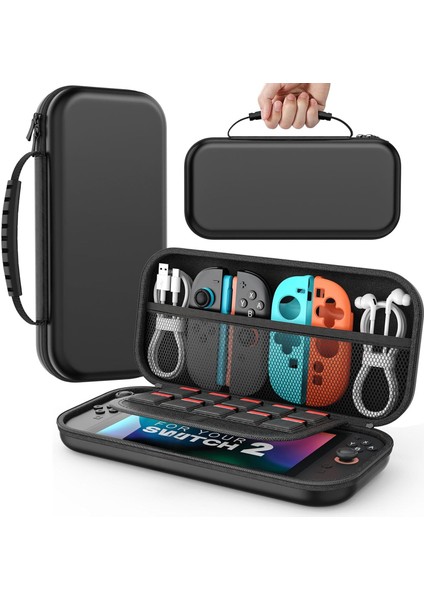 Yeni Nintendo Switch 2 Siyah Çanta (Yurt Dışından)