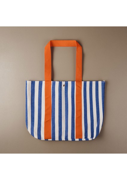 Soft Plaj Çantası - Mavi - 48X35 cm fiyatları