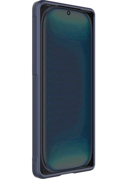 Infinix Zero 40 5g Kılıf Esnek Tpu Oyuklu Arka Yüzey Tasarımlı Mbtk Etnik Silikon Kapak - Siyah