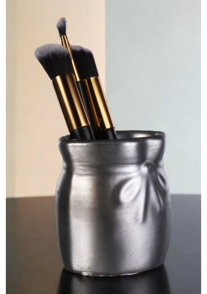 Makyaj Duzenleyici Makyaj Organizeri Makyaj Fırçalığı Makyaj Fırçası Altın Eskitme Renk Model 8