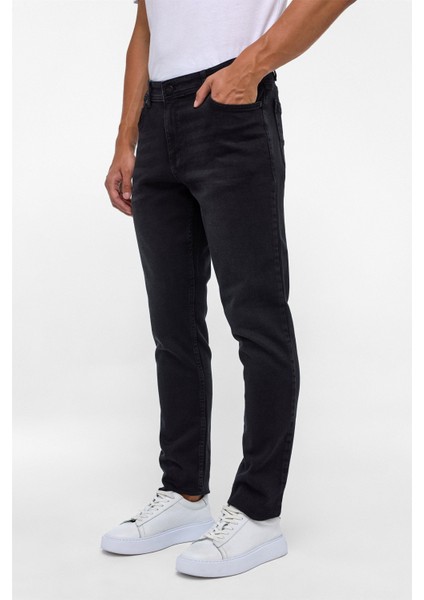Siyah Slim Denim Pantolon modelleri