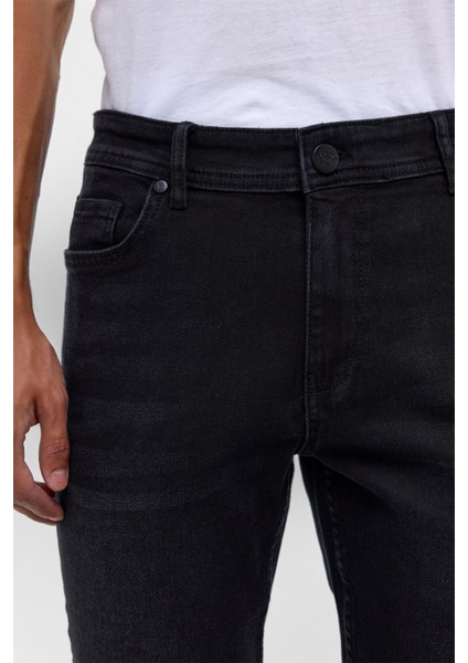 Siyah Slim Denim Pantolon fırsatları