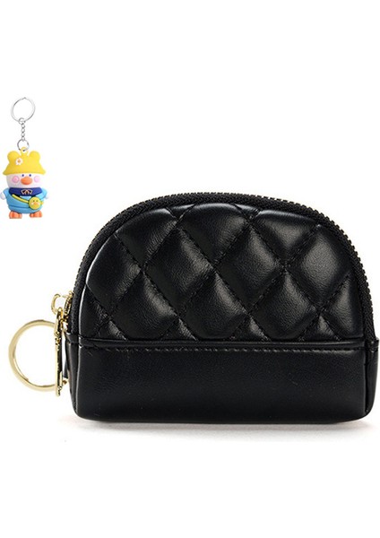 Basit Cüzdan Çok Yönlü Fermuarlı Clutch Bayan Kısa Kart Tutucu Para Cüzdanı (Yurt Dışından)