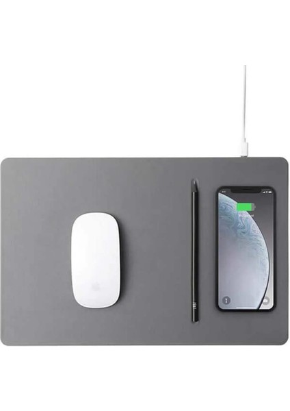 Hands 3 Wireless Şarjlı Mouse Pad Gri modelleri