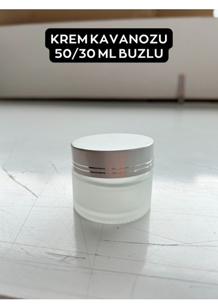 Cam Krem Kavanozu 50 Buzlu Cam fırsatları