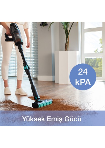 Bolt X Plus Aqua 8472 Dikey Şarjlı Süpürge