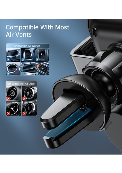 Araç Içi Kablosuz Manyetik Şarj Cihazı (T201-F) fırsatları