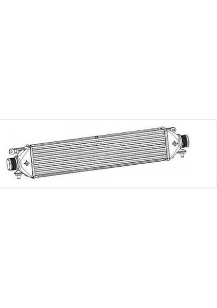 51833975 Turbo Radyatoru Intercooler Doblo 1.6 Mtj 09