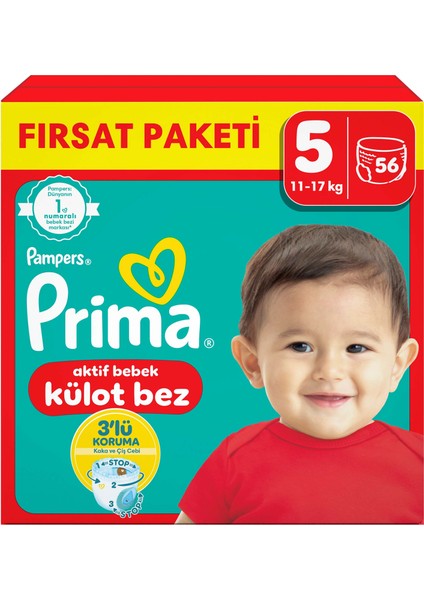 Külot Bebek Bezi 5 Numara 56 Adet Fırsat Paketi fiyatları