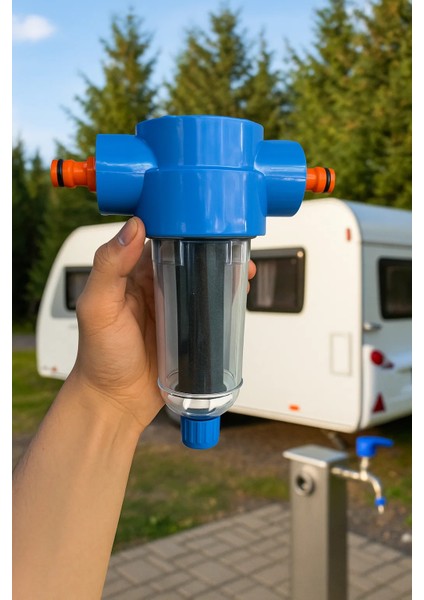 Karavan Su Deposu Klor, Kötü Koku&renk Önleyici Pratik Dolum Filtresi