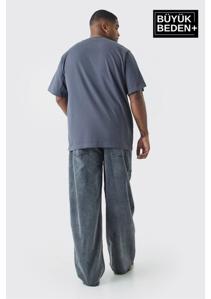 Süperlife Erkek Büyük Beden Bisiklet Yaka Tshırt SPRBTS10 fiyatları