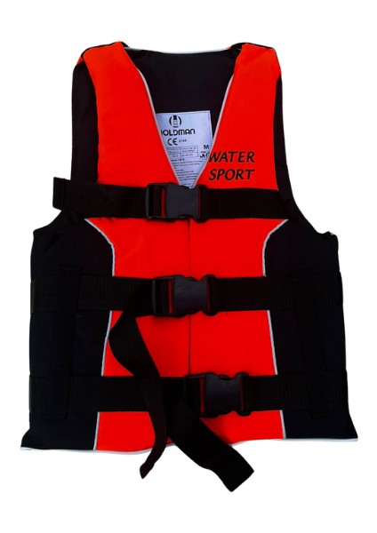 Su Sporları Can Yeleği 100N Yüzme - Yüzdürme Yardımcısı - Turuncu