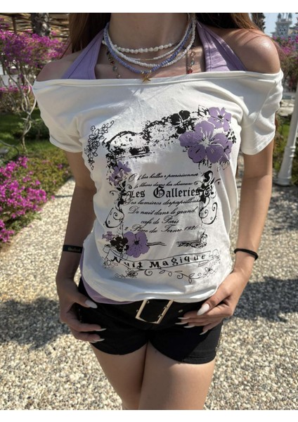 Nuit Magique Tam Boy Y2K Ek Askılı Bluz fiyatları