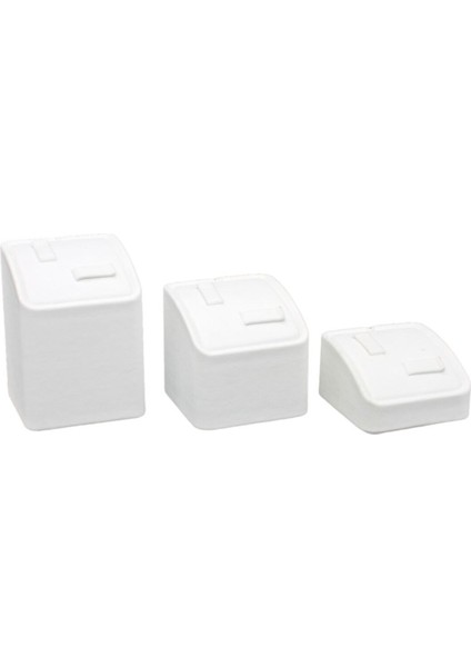 Beyaz Takı Aksesuar Standı, Şık ve Kullanışlı Sergileme Alanı