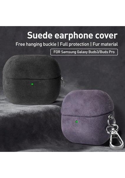 Samsung Galaxy Buds3 / Buds3 Pro Için Deri Kulaklık Kılıfı (Yurt Dışından) modelleri