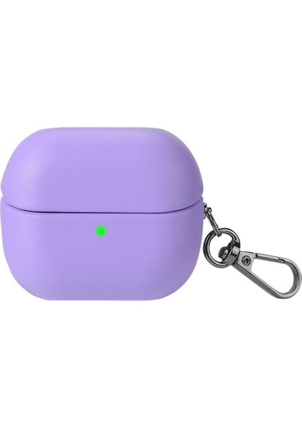 Samsung Galaxy Buds3 / Buds3 Pro Için Deri Kulaklık Kılıfı (Yurt Dışından)