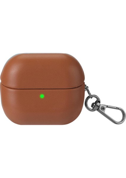 Samsung Galaxy Buds3 / Buds3 Pro Için Deri Kulaklık Kılıfı (Yurt Dışından)