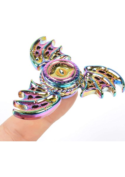 Fidget El Spinners Ejderha Kanadı Parmak Spinner Metal Odak Paslanmaz Çelik Parmak Ucu Gyro Spiral Oyuncak Parti Şekeri Çocuklar Için Doğum Günü Hediyesi Yetişkinler (Yurt Dışından) fiyatları