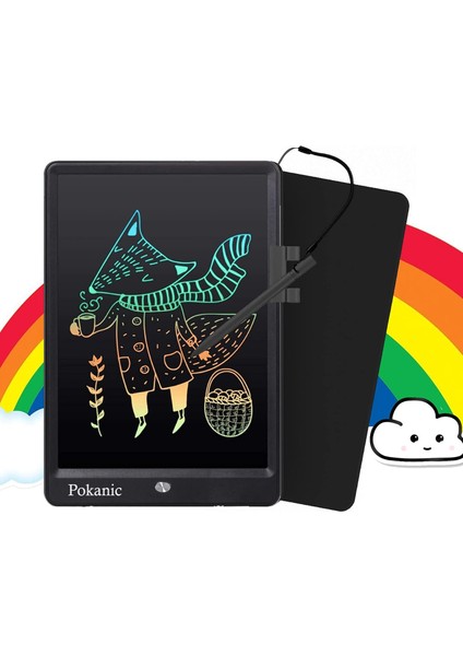 Renkli LCD Pad Çizim Tableti Öğrenme ve Eğitim Yazı Tahtası Silinebilir Yeniden Kullanılabilir Oyuncak Sihirli Doodle Çocuklar Çocuklar Için Öğrenci Öğretmen Okul Ev Ofis (Pembe, 11 (Yurt Dışından)