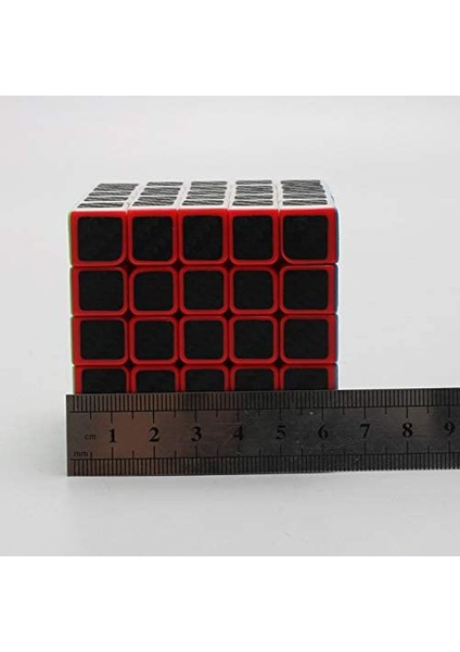 Saytay Cfmour Hız Küpü 5X5X5, Pürüzsüz Sihirli Karbon Fiber Etiket Hız Küpleri, Geliştirilmiş Versiyon, Siyah ST-001 (Yurt Dışından) modelleri
