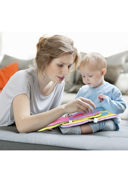 Bebek Kitabı, Yumuşak Bebek Kitabı 0-6 Ay, Bebekler Için Kumaş Kitaplar, Bebekler Için Dokunma ve Hissetme Kırışık Kitabı, Bebekler Için Yenidoğan Kitabı (Opp Torba Su Altı Dünyası (Yurt Dışından) fırsatları