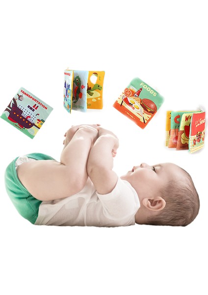 Bebek Kitabı, Yumuşak Bebek Kitabı 0-6 Ay, Bebekler Için Kumaş Kitaplar, Bebekler Için Dokunma ve Hissetme Kırışık Kitabı, Bebekler Için Yenidoğan Kitabı (Opp Torba Su Altı Dünyası (Yurt Dışından) indirimleri