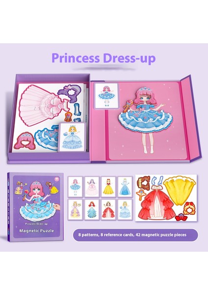 Çocuk Manyetik Puzzle Eğitici Oyuncaklar (Yurt Dışından)