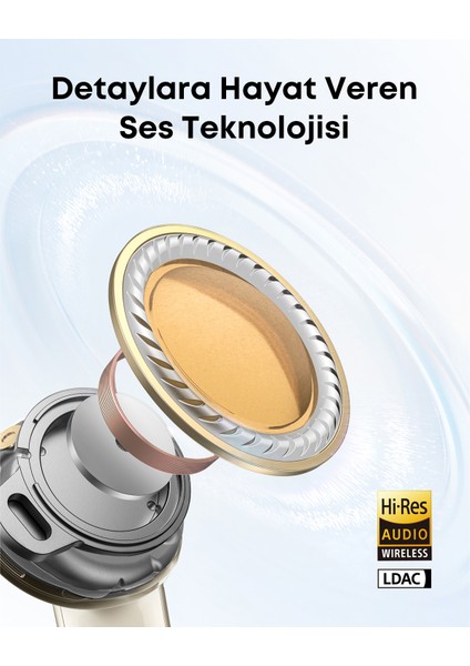 Soundcore Liberty 5 | Dolby Audio Gürültü Engelleyici Kulak Içi Kulaklıklar - Gold - A3957 indirimleri