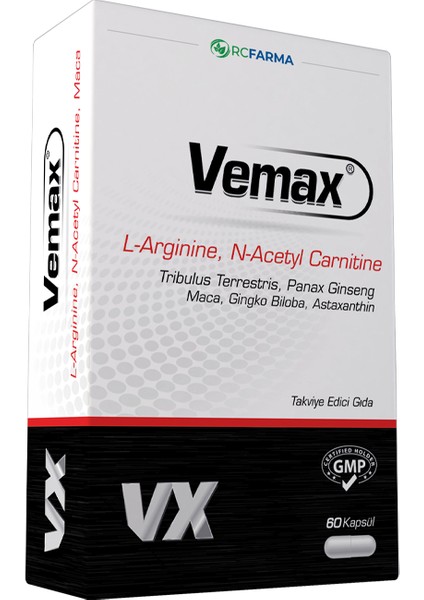 L-Argınıne N-Acetyl Carnıtıne 60 Kapsül