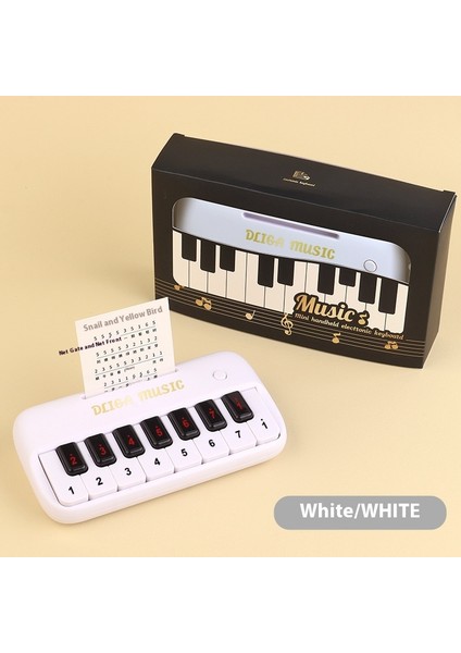 Çocuk Acemi Cep Mini Piyano Çalınabilir Müzik Çok Fonksiyonlu Tuşlar Müzik Aleti Oyuncaklar (Yurt Dışından)