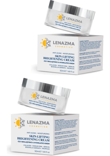 Lenazma Skın-Lıftıng Brıghtenıng Anti-Agıng Cream
