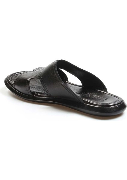 Deri Erkek Düz Terlik 018MA798X169 fiyatları