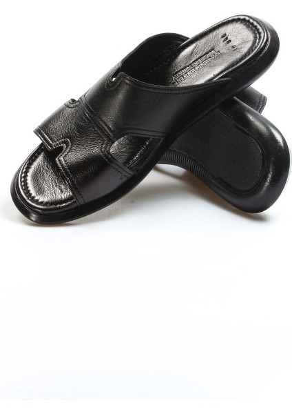 Deri Erkek Düz Terlik 018MA798X169 fırsatları