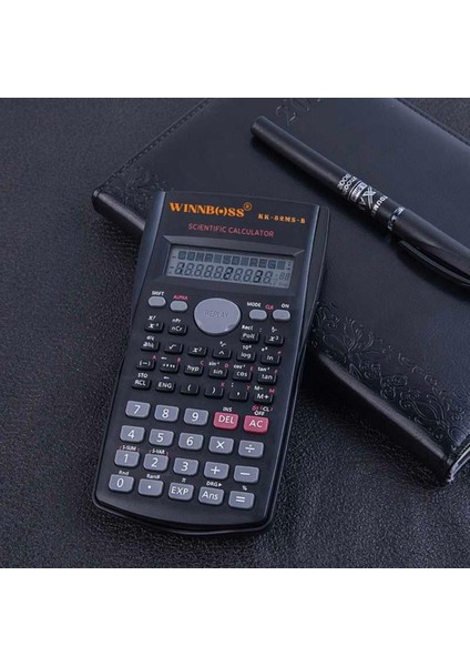 Argesco® Kapaklı 240 Fonksiyonlu, Pilli Bilimsel Hesap Makinası